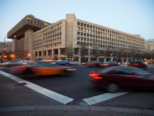 WASHINGTON, DC - DECEMBER 3: The J. Edgar Hoover Building for the FBI in Washington, DC on Dec. 3. The FBI may move to another building. (Photo by Bonnie Jo Mount/The Washington Post)