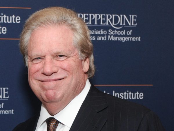 BEVERLY HILLS, CA - JUNE 24:  Fred Sands and Elliot Broidy attend Dedication And Celebration Dinner For The Fred Sands Institute Of Real Estate At Graziadio School, Pepperdine University at the Beverly Wilshire Four Seasons Hotel on June 24, 2015 in Beverly Hills, California.  (Photo by Stefanie Keenan/Getty Images for Pepperdine University)