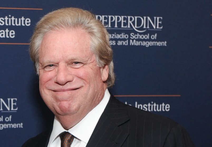 BEVERLY HILLS, CA - JUNE 24:  Fred Sands and Elliot Broidy attend Dedication And Celebration Dinner For The Fred Sands Institute Of Real Estate At Graziadio School, Pepperdine University at the Beverly Wilshire Four Seasons Hotel on June 24, 2015 in Beverly Hills, California.  (Photo by Stefanie Keenan/Getty Images for Pepperdine University)