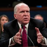 WASHINGTON, DC - MAY 23: Former Director of the U.S. Central Intelligence Agency (CIA) John Brennan testifies before the House Permanent Select Committee on Intelligence on Capitol Hill, May 23, 2017 in Washington, DC. Brennan is discussing the extent of Russia's meddling in the 2016 U.S. presidential election and possible ties to the campaign of President Donald Trump. (Photo by Drew Angerer/Getty Images)