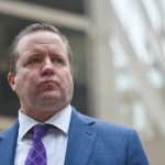 WASHINGTON, DC - NOVEMBER 8:Republican Senatorial candidate Corey Stewart holds a press conference to give his views of the 2017 Virginia elections, on Wednesday, November 8, 2017, in Washington, DC. Democratic wins are a stinging repudiation of Donald Trump one year after his election. (photo by Jahi Chikwendiu/The Washington Post)