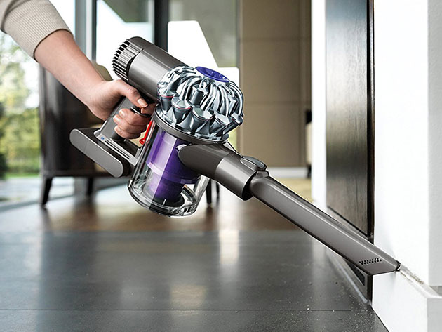 The V6 puts Dyson’s world-renowned cyclonic power into a lightweight, handheld vacuum that keeps your home spotless.