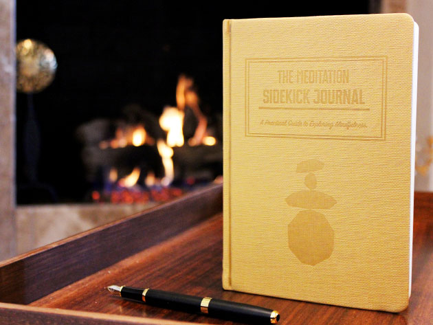The Meditation Sidekick Journal uses behavioral science to help you track your progress and reap the mental benefits of meditation.