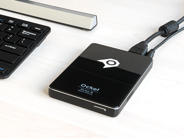 The Ockel Sirius B Windows 10 Pocket PC lets you bring your work anywhere for a fraction of the cost of full-size computers.