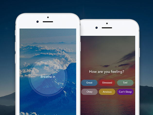 Aura Premium uses groundbreaking AI to provide tailored mindfulness sessions.