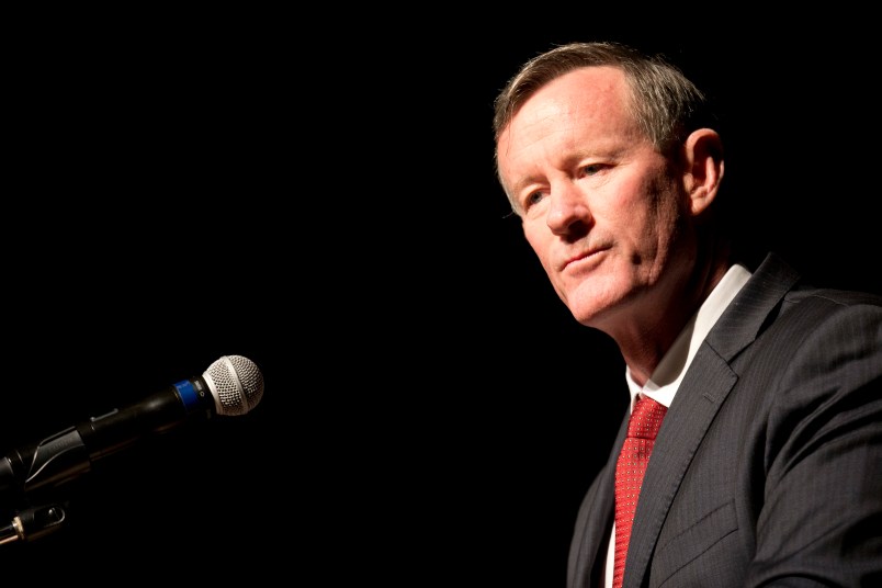 Former Admiral William McRaven discusses special operations and the CIA during a daylong symposium "The President's Daily Brief" that gave insight into the delivery of intelligence to Presidents John F. Kennedy and Lyndon B. Johnson in the 1960's.  The CIA today declassified 2,500 documents from the Kennedy and Johnson years.
