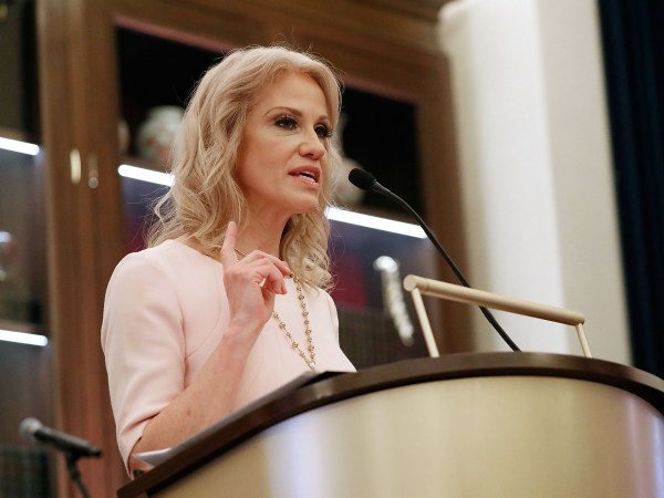 at Trump International Hotel on February 21, 2018 in Washington, DC.