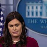 White House Press Secretary Sarah Huckabee Sanders delivers an on-camera press briefing in the James S. Brady Press Briefing Room of the White House, on Tuesday, April 10, 2018.  (Photo by Cheriss May/NurPhoto)