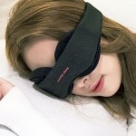 The Manta Sleep Mask & Blackout Stickers blocks out 100% of blue light for a satisfying night’s sleep.