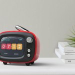 The Lofree QTV Wireless Speaker combines the convenience of a wireless speaker with the nostalgic look of a retro television.