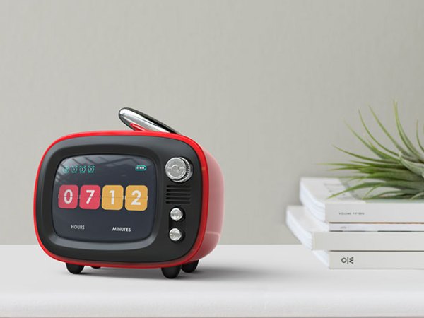 The Lofree QTV Wireless Speaker combines the convenience of a wireless speaker with the nostalgic look of a retro television.