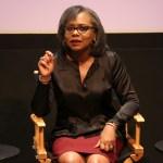 FILE - In this Dec. 8, 2017 file photo, Anita Hill speaks at a discussion about sexual harassment and how to create lasting change from the scandal roiling Hollywood at United Talent Agency in Beverly Hills, Calif. Hollywood executives and other major players in entertainment have established a commission to be chaired by Hill that intends to combat sexual misconduct and gender inequities across the industry. A statement Friday, Dec. 15, 2017, announced the founding of the Commission on Sexual Harassment and Advancing Equality in the Workplace. (Photo by Willy Sanjuan/Invision/AP, File)