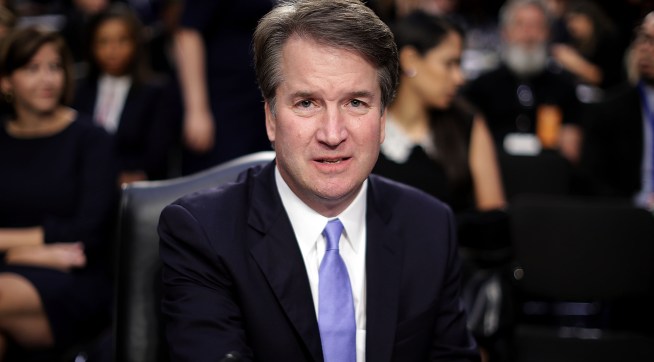 Supreme Court nominee Judge Brett Kavanaugh testifies before the Senate Judiciary Committee on the third day of his Supreme Court confirmation hearing on Capitol Hill September 6, 2018 in Washington, DC. Kavanaugh was nominated by President Donald Trump to fill the vacancy on the court left by retiring Associate Justice Anthony Kennedy.