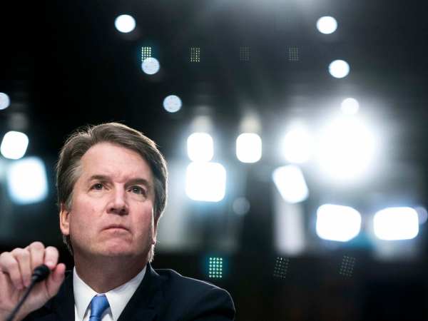 WASHINGTON, DC - Supreme Court nominee Brett Kavanaugh during his confirmation hearing in the Senate Judiciary Committee on Capitol Hill in Washington, DC on Thursday September 6, 2018. (Photo by Melina Mara/The Washington Post)
