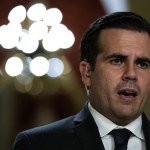 WASHINGTON, DC - DECEMBER 21:  Puerto Rican Gov. Ricardo Rossello is interviewed by a TV channel after a House vote at the Capitol December 21, 2017 in Washington, DC. The House has passed a $81 billion emergency aid bill to help Texas, Florida, Puerto Rico and California  to rebuild after natural disasters this year.  (Photo by Alex Wong/Getty Images)