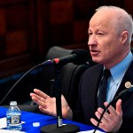 WASHINGTON, DC - MAY 16:  Congressman Mike Coffman (R-CO) appears on Urban View's Helping Our Heroes Special, moderated by SiriusXM host Jennifer Hammond at the Cannon Building on Capitol Hill on May 16, 2018 in Washington, DC.  (Photo by Larry French/Getty Images for SiriusXM)