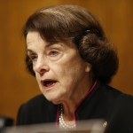 WASHINGTON, DC - SEPTEMBER 27:  Senator Dianna Feinstein (D-CA) Speak at the Senate Judiciary Committee hearing on the nomination of Brett Kavanaugh to be an associate justice of the Supreme Court of the United States, on Capitol Hill September 27, 2018 in Washington, DC. A professor at Palo Alto University and a research psychologist at the Stanford University School of Medicine, Ford has accused Supreme Court nominee Judge Brett Kavanaugh of sexually assaulting her during a party in 1982 when they were high school students in suburban Maryland. (Photo By Michael Reynolds-Pool/Getty Images)