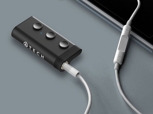 The Atech Micro Bluetooth Receiver is an inexpensive way to join the wireless revolution.