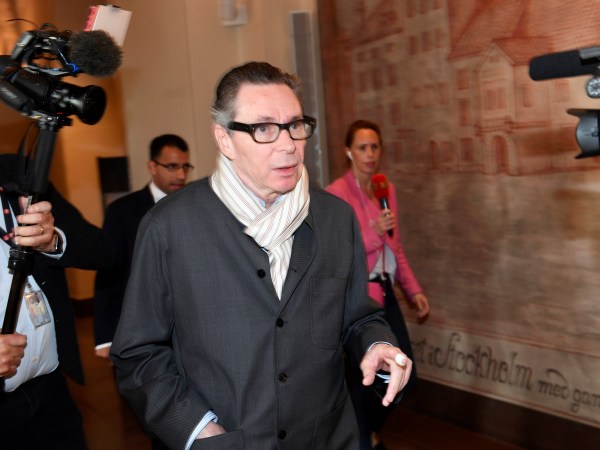 STOCKHOLM 2018-09-19Jean-Claude Arnault arrives to the district court in Stockholm, September 19, 2018. Arnault is suspect for rape, but denies the crime. Photo: Fredrik Sandberg / TT / *** SWEDEN OUT ***