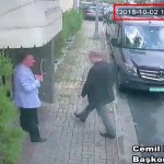 A still image made available to the Associated Press on Tuesday Oct. 9, 2018 taken from CCTV video obtained by the Turkish newspaper Hurriyet claiming to show Saudi journalist Jamal Khashoggi entering the Saudi consulate in Istanbul, Turkey on Oct. 2, 2018. Turkey said Tuesday it will search the Saudi Consulate in Istanbul as part of an investigation into the disappearance of a missing Saudi contributor to The Washington Post, a week after he vanished during a visit there. (CCTV via Hurriyet via)
