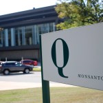 A building Q sign at the headquarters of the Monsanto Company, in St. Louis, Missouri on September 23, 2016.
