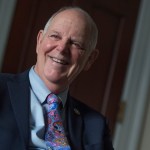 UNITED STATES - JULY 18: Rep. Tom O'Halleran, D-Ariz., is interviewed in his Cannon Building office on July 18, 2017. (Photo By Tom Williams/CQ Roll Call)