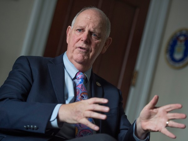 UNITED STATES - JULY 18: Rep. Tom O'Halleran, D-Ariz., is interviewed in his Cannon Building office on July 18, 2017. (Photo By Tom Williams/CQ Roll Call)