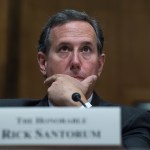 UNITED STATES - SEPTEMBER 25: Former Sen. Rick Santorum, R-Pa., testifies during a Senate Finance Committee hearing on the proposal by Sens. Bill Cassidy, R-La., Sen. Lindsey Graham, R-S.C., to repeal and replace the Affordable Care Act, on September 25, 2017. (Photo By Tom Williams/CQ Roll Call)