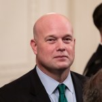 Matthew Whitaker, acting U.S. attorney general, attends the Presidential Medal of Freedom ceremony in the East Room of the White House in Washington, D.C., on Friday, Nov. 16, 2018.(Photo by Cheriss May/NurPhoto)