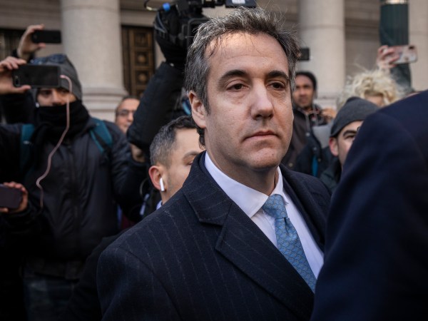 NEW YORK, NY - NOVEMBER 29: Michael Cohen, former personal attorney to President Donald Trump, exits federal court, November 29, 2018 in New York City. At the court hearing, Cohen pleaded making false statements to Congress about a Moscow real estate project Trump pursued during the months he was running for president. (Photo by Drew Angerer/Getty Images)