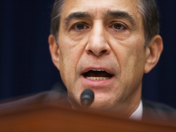 WASHINGTON, DC - DECEMBER 09: House Oversight and Government Reform Committee Chairman Darrell Issa (R-CA) questions Massachusetts Institute of Technology Economics professor Jonathan Gruber about his work on the Affordable Care Act during a hearing in the Rayburn House Office building on Capitol Hill December 9, 2014 in Washington, DC. Gruber, who was a consultant paid by the authors of the Affordable Care Act and the Massachusetts universal health care program, called voters stupid and said that Obamacare would not have passed if lawmakers had really known what was inside the legislation during an academic conference earlier this year.  (Photo by Chip Somodevilla/Getty Images)