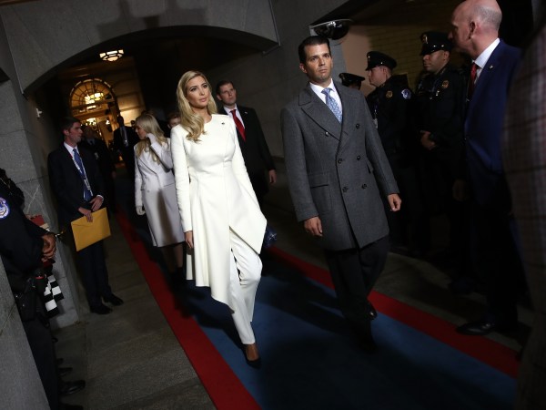on the West Front of the U.S. Capitol on January 20, 2017 in Washington, DC. In today's inauguration ceremony Donald J. Trump becomes the 45th president of the United States.