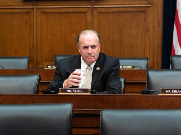 WASHINGTON, DC, UNITED STATES - 2018/06/27: U.S. Representative Dan Kildee (D-MI) at a hearing of the House Financial Services Committee, in the Rayburn building. (Photo by Michael Brochstein/SOPA Images/LightRocket via Getty Images)