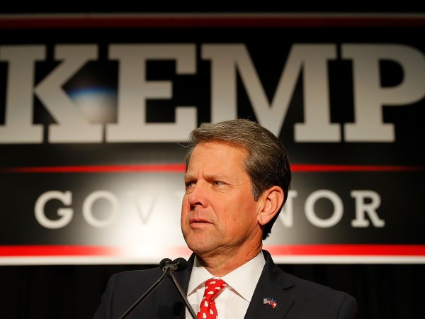 A view of the Election Night event for Republican gubernatorial candidate Brian Kemp at the Classic Center on November 6, 2018 in Athens, Georgia.  Kemp is in a close race with Democrat Stacey Abrams.