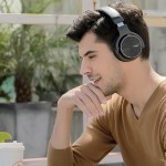 The Cowin E7 Pro Noise Canceling Over-Ear Wireless Headphones create a relaxing oasis during noisy holiday travel.
