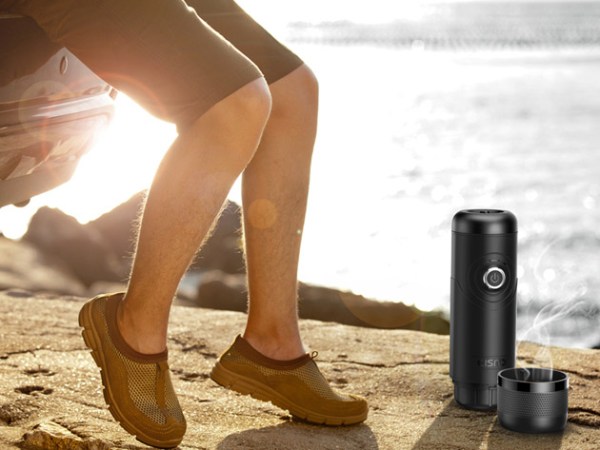 The CISNO Portable Electric Espresso Machine fits an entire coffee machine into your car’s cup holder for java junkies on the go.