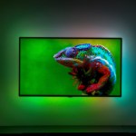 The DreamScreen 4K Total Surround Lighting Kit casts beautiful hues beyond your TV’s screen.