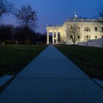 The North Portico of the White House is seen, Friday, Dec. 28, 2018, in Washington. The partial government shutdown will almost certainly be handed off to a divided government to solve in the new year, as both parties traded blame Friday and President Donald Trump sought to raise the stakes in the weeklong impasse. (AP Photo/Alex Brandon)