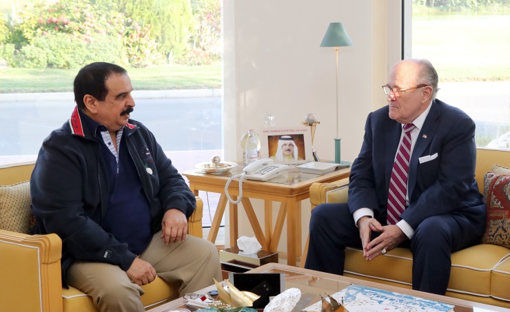 Bahrain Calls Giuliani Leader Of 'US Delegation' After Biz Meeting With King - Vimarsana News