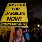 People attend a vigil in memory of Jakelin Caal a 7-year-old Guatemalan girl who died while in U.S. Border Patrol custody. Los Angeles, California on December 17, 2018. Jakelin Caal and her dad were part of a group of migrants who crossed illegally from Mexico into the United States and turned themselves in to Border Patrol. Shortly after being taken into custody, Caal began having seizures and went into cardiac arrest and later died.  (Photo by Ronen Tivony/NurPhoto)