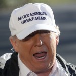 WASHINGTON, DC - JANUARY 10: U.S. President Donald Trump speaks to the media before departing on Marine One from the White House on January 10, 2019 in Washington, DC. President Trump is traveling to McAllen, Tx. Where he will visit the U.S.-Mexico border.. (Photo by Mark Wilson/Getty Images)
