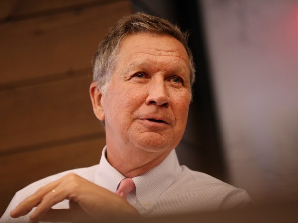 Boston, MA - May 23, 2018: Ohio Governor John R. Kasich during a Editorial Board meeting at the Boston Globe in Boston, MA on May 23, 2018. (Craig F. Walker/Globe Staff) section: metro reporter: