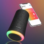 The Soundcore Flare Bluetooth Speaker offers top-tier audio with a colorful flair.
