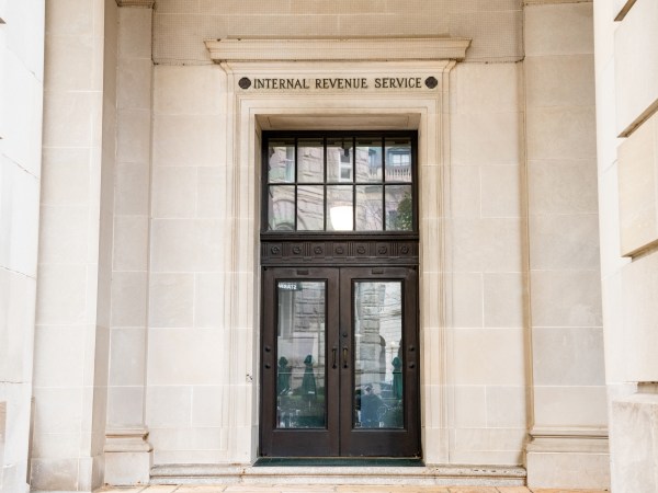 WASHINGTON, DC, UNITED STATES - 2018/11/12: Internal Revenue Service building in Washington, D.C. (Photo by Michael Brochstein/SOPA Images/LightRocket via Getty Images)