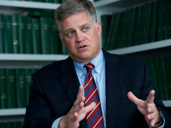 UNITED STATES - MAY 3: Drew Ferguson, Republican candidate for Georgia's 3rd Congressional District, is interviewed by CQ Roll Call, May 2 , 2016. (Photo By Tom Williams/CQ Roll Call)