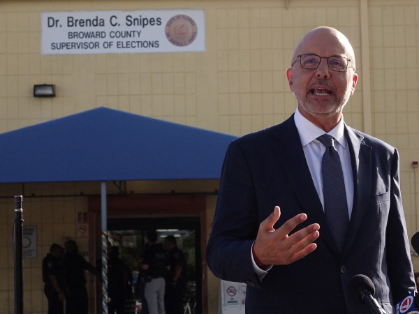 U.S. Rep. Ted Deutch (D-Fla.) speaks on November 12, 2018, at the Broward Supervisor of Elections office in Lauderhill, Fla. Deutch has been tabbed to lead the House Ethics panel in the 116th Congress. (Joe Cavaretta/Sun Sentinel/TNS)