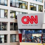 DOWNTOWN, ATLANTA, GEORGIA, UNITED STATES - 2015/11/14: CNN World Headquarters. (Photo by John Greim/LightRocket via Getty Images)