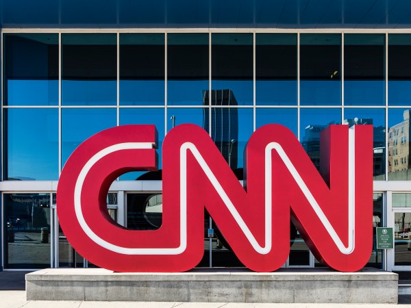 DOWNTOWN, ATLANTA, GEORGIA, UNITED STATES - 2015/11/14: CNN World Headquarters. (Photo by John Greim/LightRocket via Getty Images)