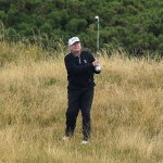 U.S. President Donald Trump plays a round of golf at Trump Turnberry Luxury Collection Resortduring the U.S. President's first official visit to the United Kingdom on July 15, 2018 in Turnberry, Scotland. The President of the United States and First Lady, Melania Trump on their first official visit to the UK after yesterday's meetings with the Prime Minister and the Queen is in Scotland for private weekend stay at his Turnberry.