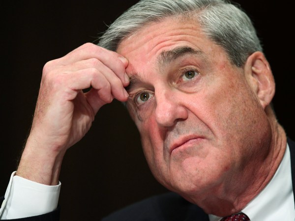 WASHINGTON - JULY 28:  FBI Director Robert Mueller testifies during a hearing before the Senate Judiciary Committee focusing on the oversight of the FBI July 28, 2010 on Capitol Hill in Washington, DC. In response to criticism that the FBI was unfairly targeting Muslims, Mueller stated during the hearing that the bureau's domestic surveillance was not targeting people based on race.  (Photo by Alex Wong/Getty Images)